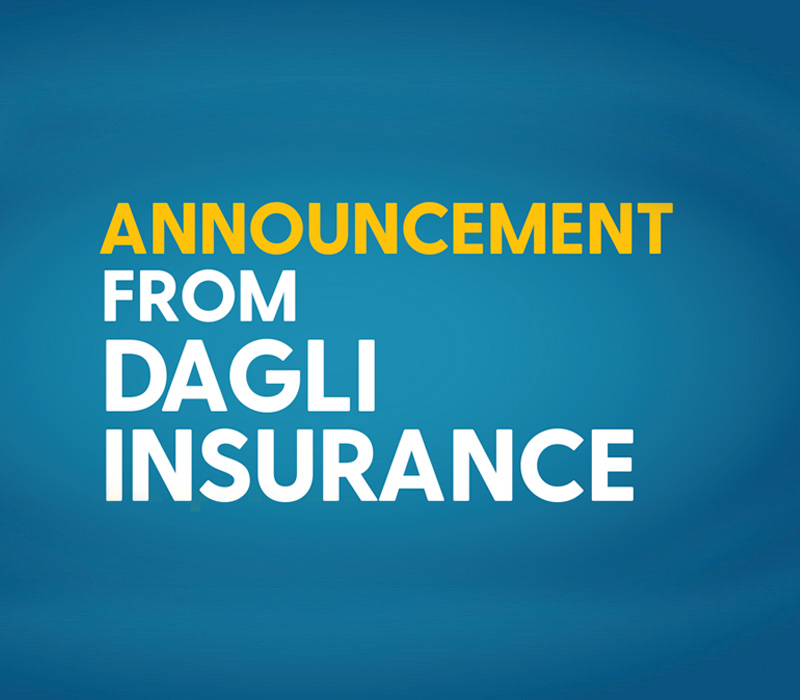 Announcement from DAĞLI INSURANCE